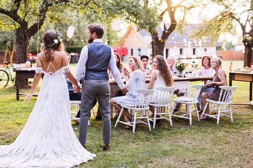 outdoor wedding budget